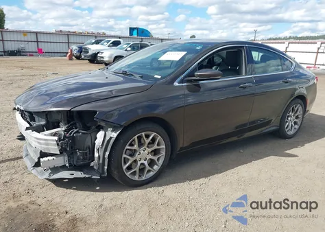 2015 Chrysler 200 C from USA, damaged, VIN 1C3CCCEG6FN524832